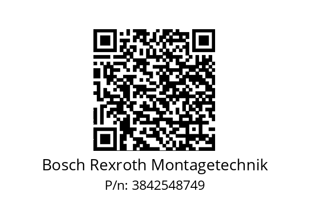   Bosch Rexroth Montagetechnik 3842548749