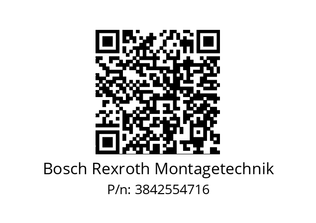   Bosch Rexroth Montagetechnik 3842554716