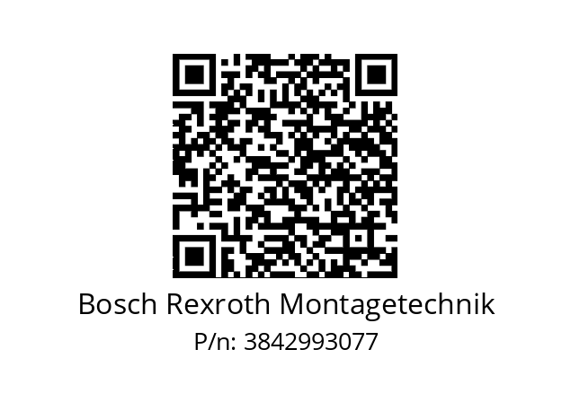   Bosch Rexroth Montagetechnik 3842993077