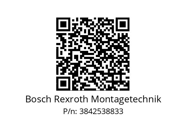   Bosch Rexroth Montagetechnik 3842538833