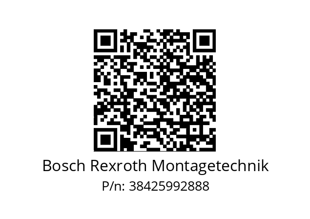   Bosch Rexroth Montagetechnik 38425992888