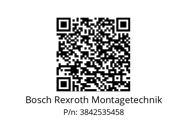   Bosch Rexroth Montagetechnik 3842535458