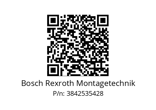   Bosch Rexroth Montagetechnik 3842535428