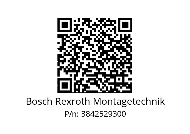   Bosch Rexroth Montagetechnik 3842529300