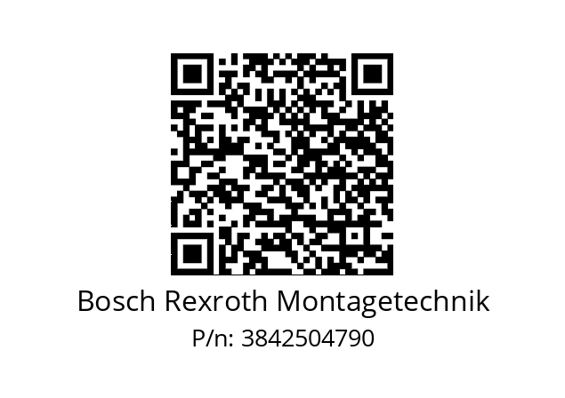   Bosch Rexroth Montagetechnik 3842504790