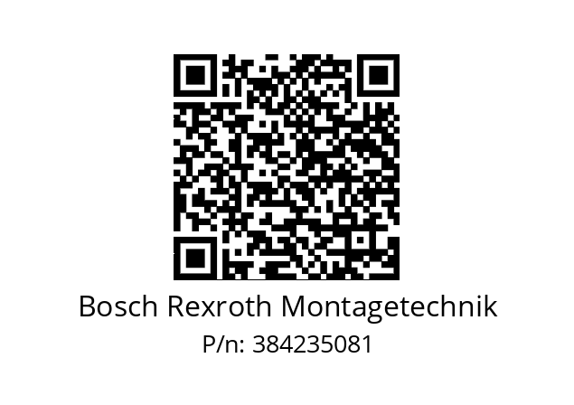   Bosch Rexroth Montagetechnik 384235081