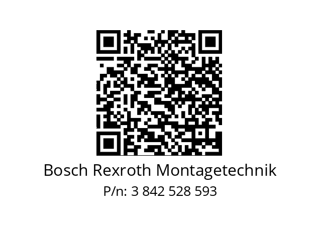   Bosch Rexroth Montagetechnik 3 842 528 593