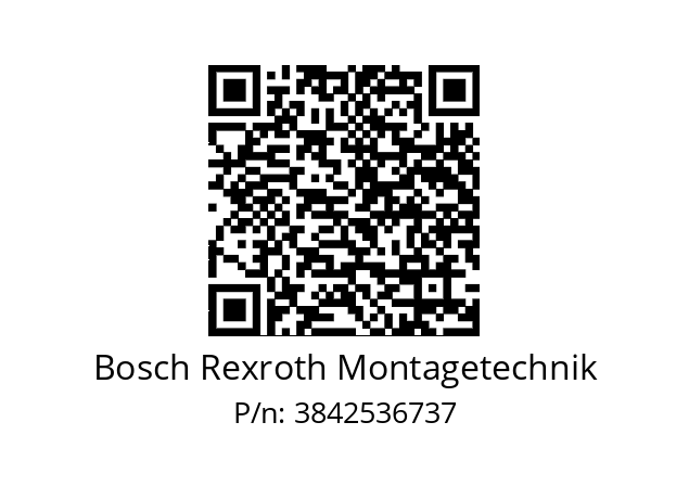   Bosch Rexroth Montagetechnik 3842536737