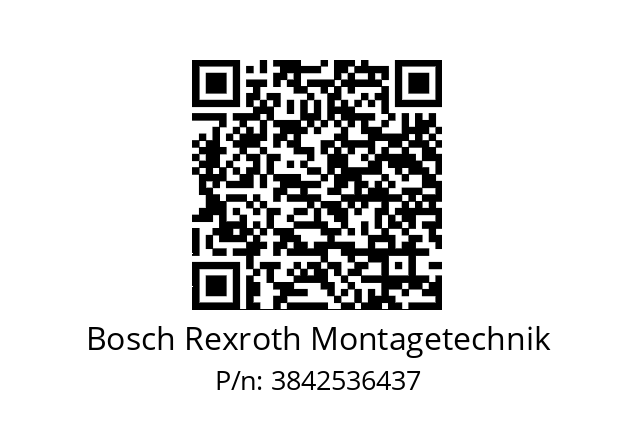   Bosch Rexroth Montagetechnik 3842536437