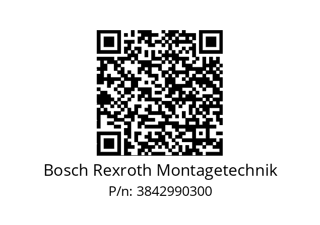   Bosch Rexroth Montagetechnik 3842990300