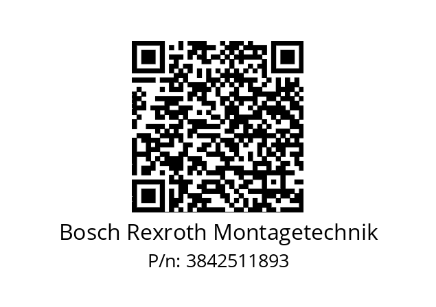   Bosch Rexroth Montagetechnik 3842511893