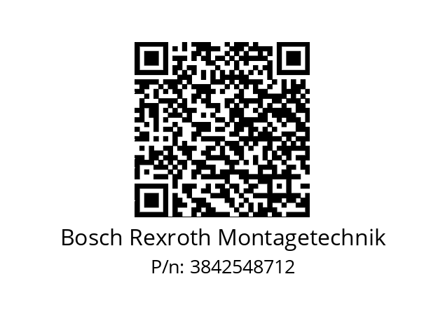   Bosch Rexroth Montagetechnik 3842548712