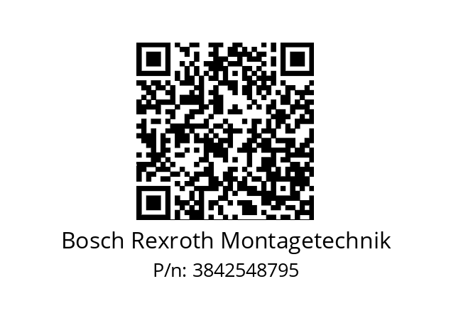   Bosch Rexroth Montagetechnik 3842548795