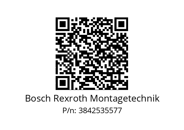   Bosch Rexroth Montagetechnik 3842535577