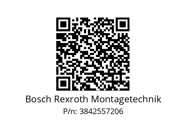   Bosch Rexroth Montagetechnik 3842557206