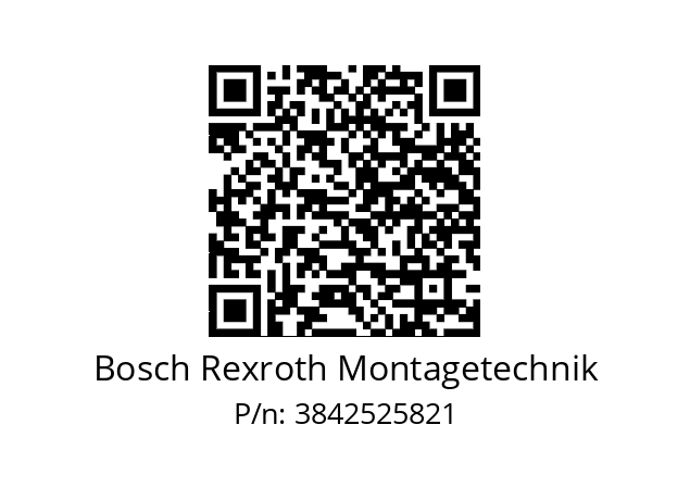   Bosch Rexroth Montagetechnik 3842525821