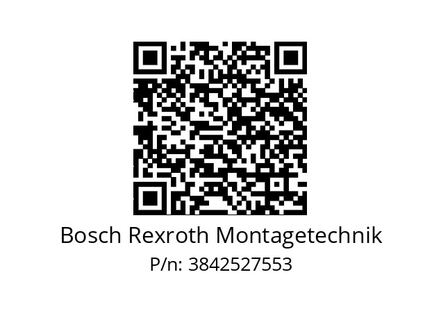   Bosch Rexroth Montagetechnik 3842527553