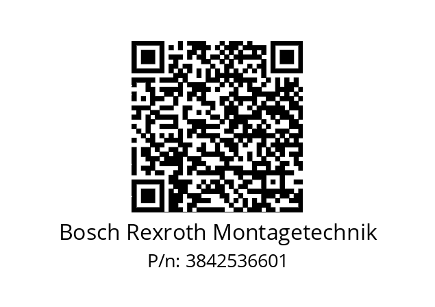   Bosch Rexroth Montagetechnik 3842536601