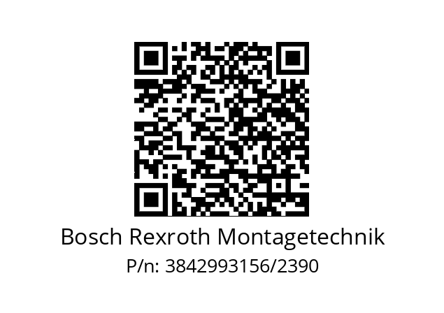   Bosch Rexroth Montagetechnik 3842993156/2390