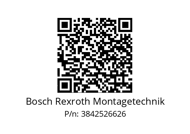   Bosch Rexroth Montagetechnik 3842526626