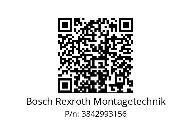   Bosch Rexroth Montagetechnik 3842993156