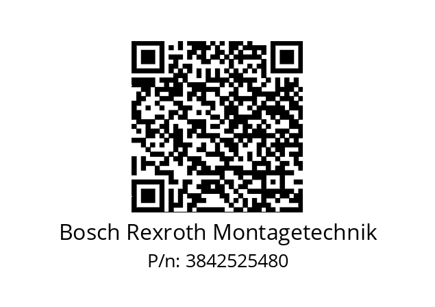   Bosch Rexroth Montagetechnik 3842525480