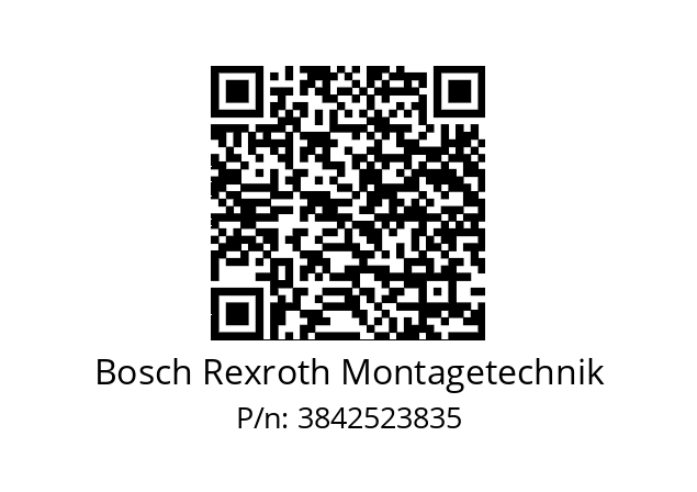   Bosch Rexroth Montagetechnik 3842523835