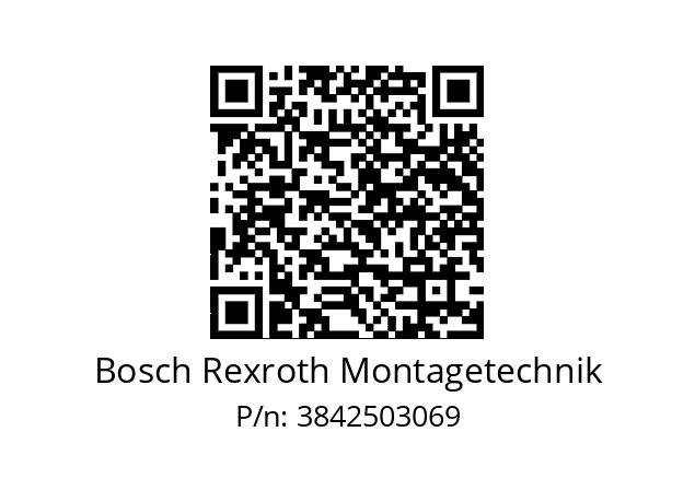   Bosch Rexroth Montagetechnik 3842503069