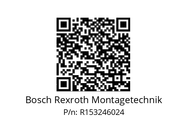   Bosch Rexroth Montagetechnik R153246024