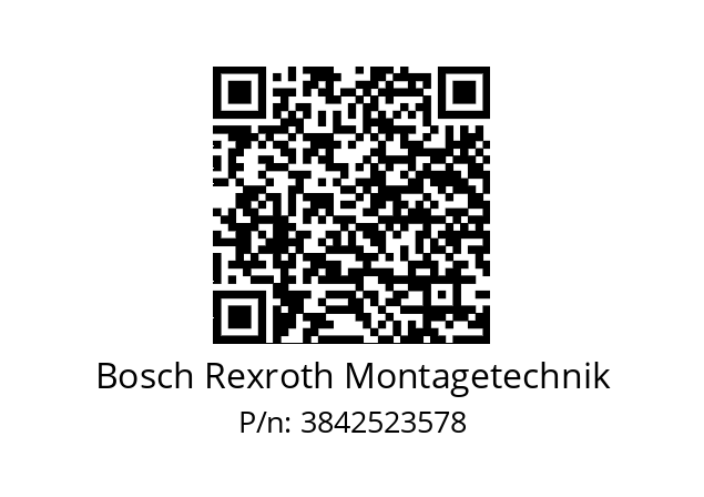   Bosch Rexroth Montagetechnik 3842523578