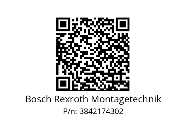   Bosch Rexroth Montagetechnik 3842174302