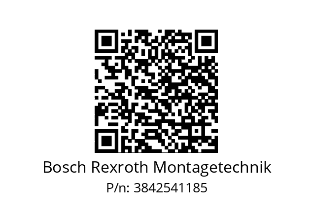   Bosch Rexroth Montagetechnik 3842541185