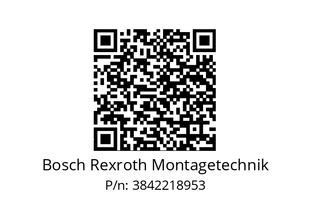   Bosch Rexroth Montagetechnik 3842218953