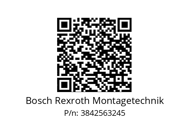   Bosch Rexroth Montagetechnik 3842563245