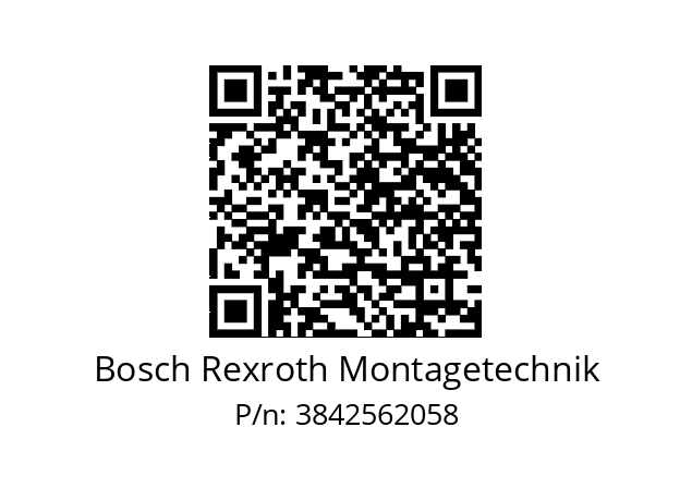   Bosch Rexroth Montagetechnik 3842562058