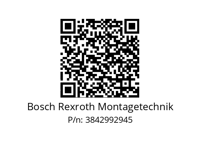   Bosch Rexroth Montagetechnik 3842992945