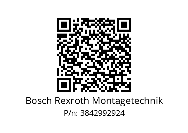   Bosch Rexroth Montagetechnik 3842992924