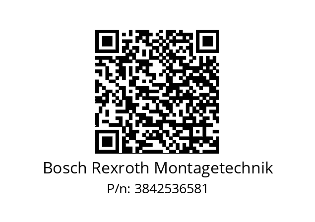   Bosch Rexroth Montagetechnik 3842536581