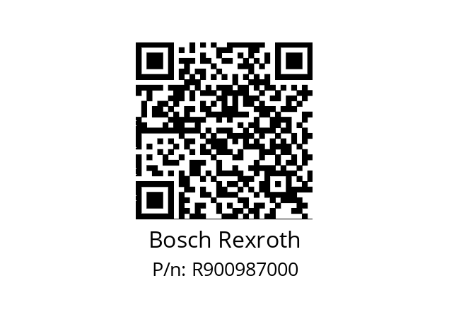   Bosch Rexroth R900987000