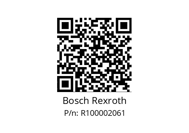   Bosch Rexroth R100002061