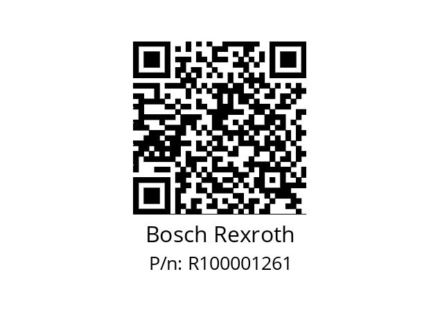   Bosch Rexroth R100001261