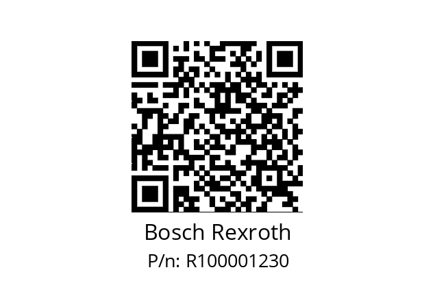   Bosch Rexroth R100001230