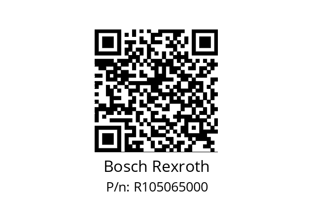   Bosch Rexroth R105065000