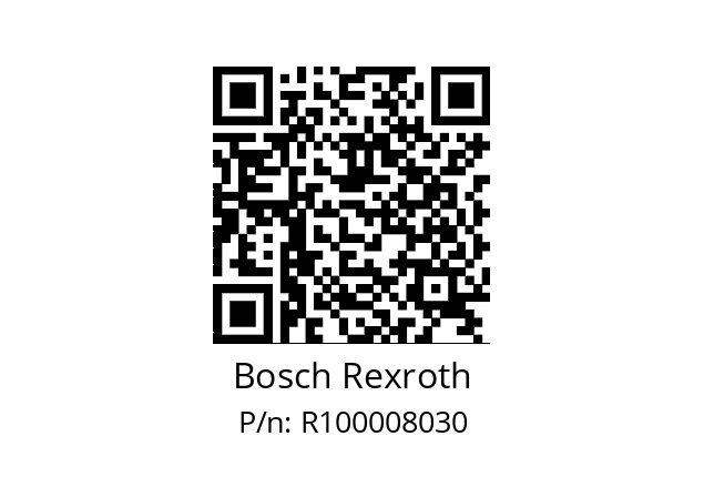   Bosch Rexroth R100008030