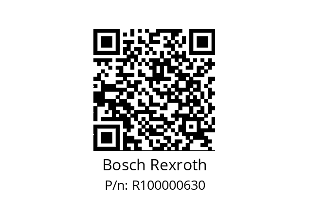   Bosch Rexroth R100000630