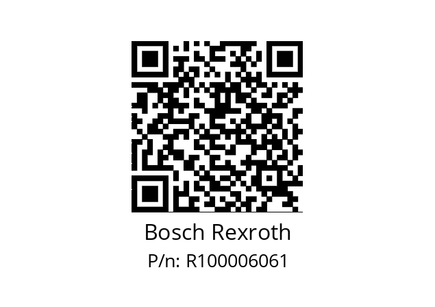   Bosch Rexroth R100006061