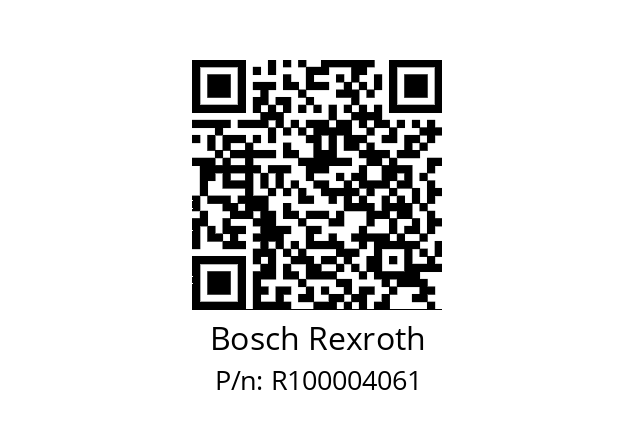   Bosch Rexroth R100004061