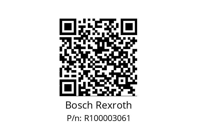   Bosch Rexroth R100003061