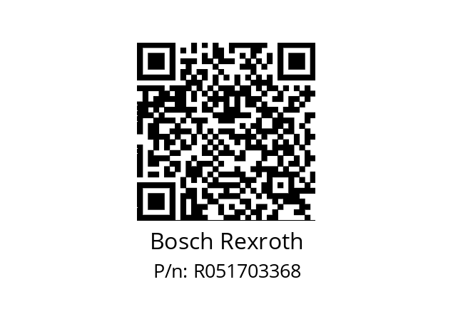   Bosch Rexroth R051703368