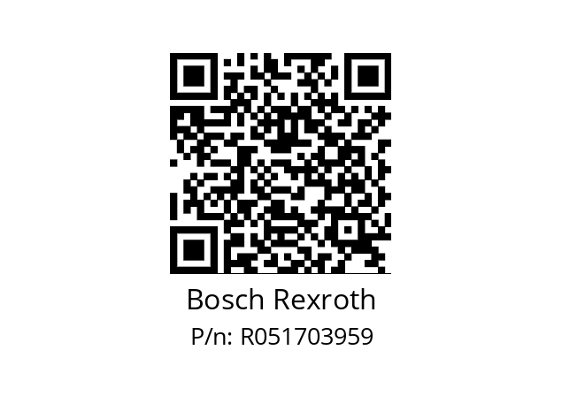   Bosch Rexroth R051703959